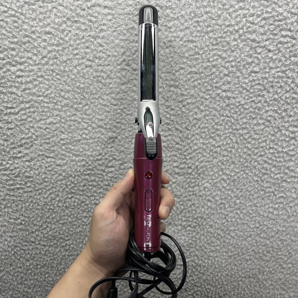 Remington 1"‎ Curling Iron | Chrome Barrel, 2 Heat Settings, High Heat, Cool Tip